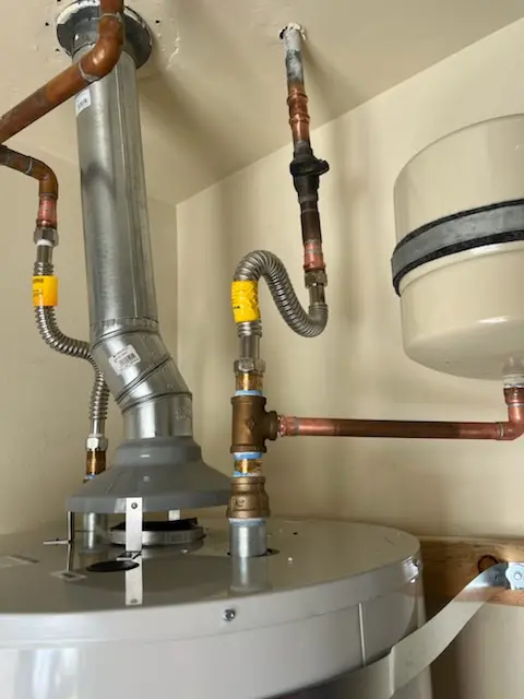 Water heater installation and plumbing repair in Greenwood Forest